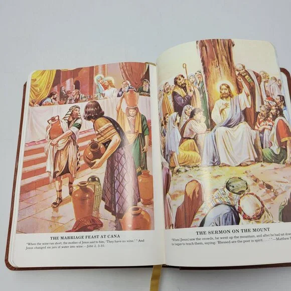 Saint Joseph Edition The New American Bible Catholic Book Publishing Co 1992 EUC - Picture 15 of 16